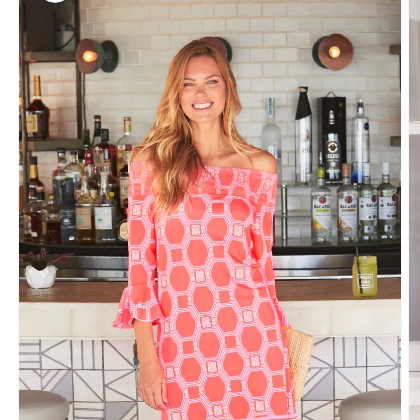 Cabana Life Off The Shoulder Dress Size Medium